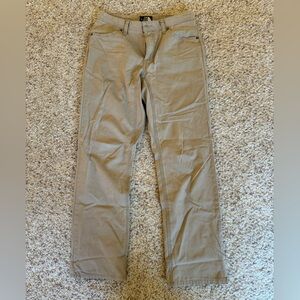 North Face khaki denim casual wear